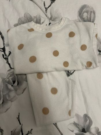 Pyjama velours 4 ans fille pois