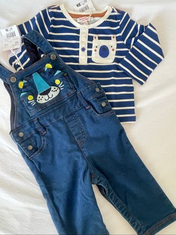 Ensemble 12 mois neuf garçon DPAM