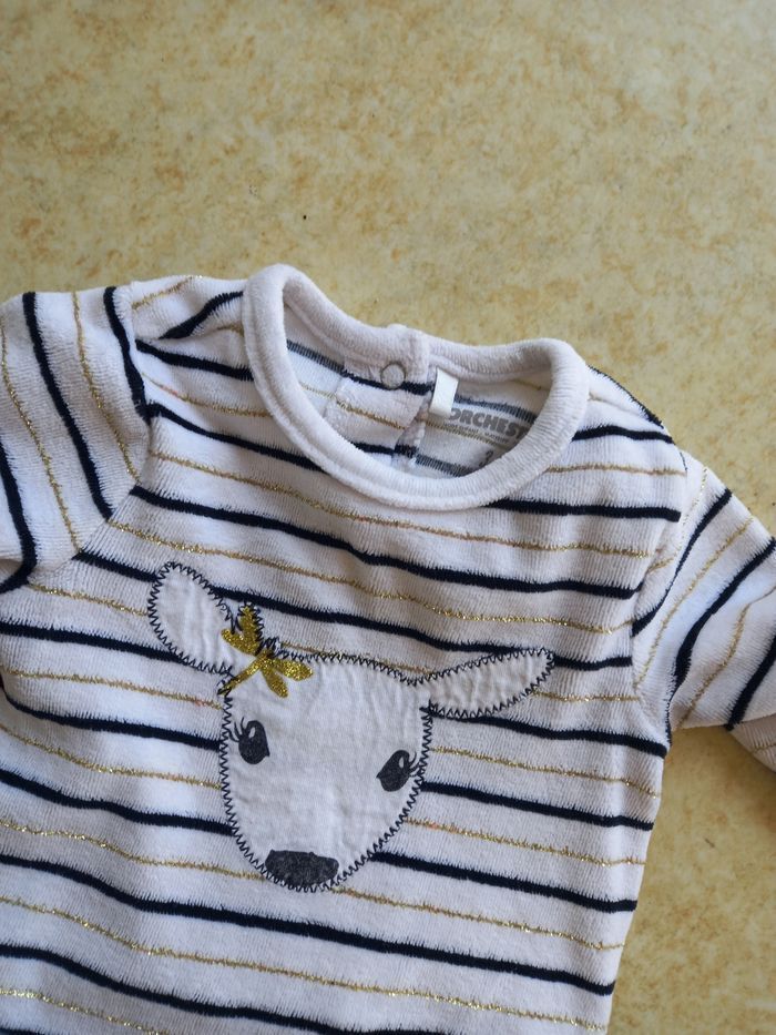 Pyjama fille 3 mois orchestra - photo numéro 2