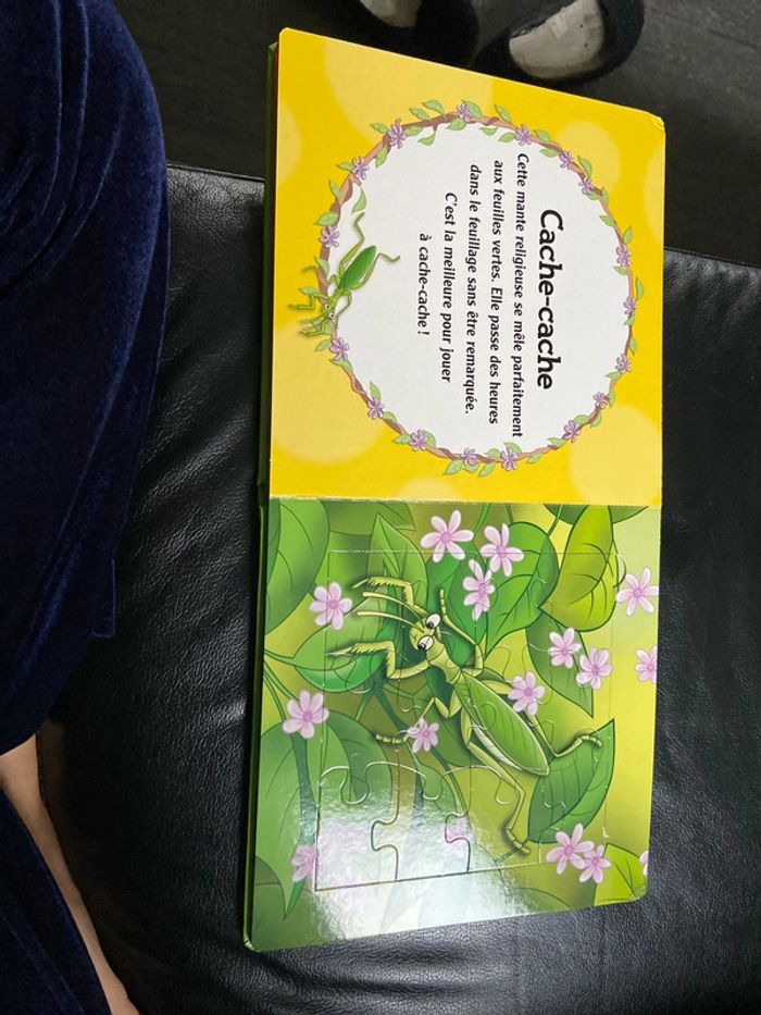 Livre puzzle adorables bestioles - photo numéro 7