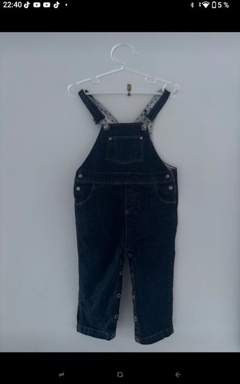 Salopette petit bateau