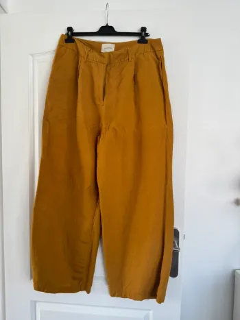 Pantalon en lin mélangé