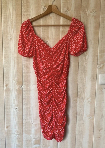 Robe élastique corail - taille unique