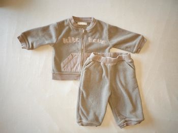 Ensemble marron clair Kitchoun 6 mois