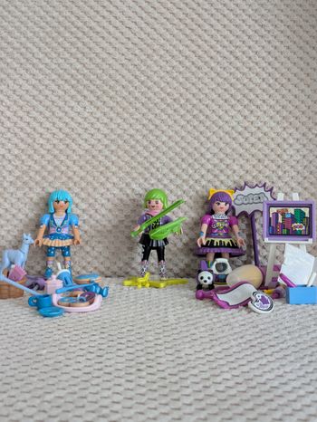 Lot 3 sets Playmobil Everdreamers 