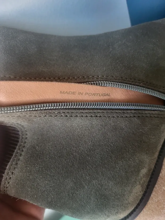 Boots kaki daim neuve eram taille 40 - photo numéro 7