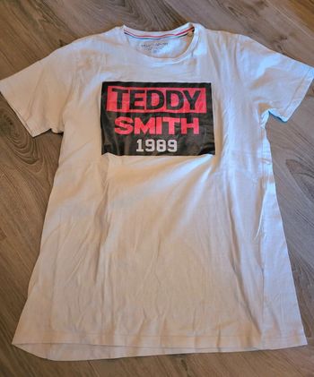 Tee-shirt blanc MC Teddy Smith taille S