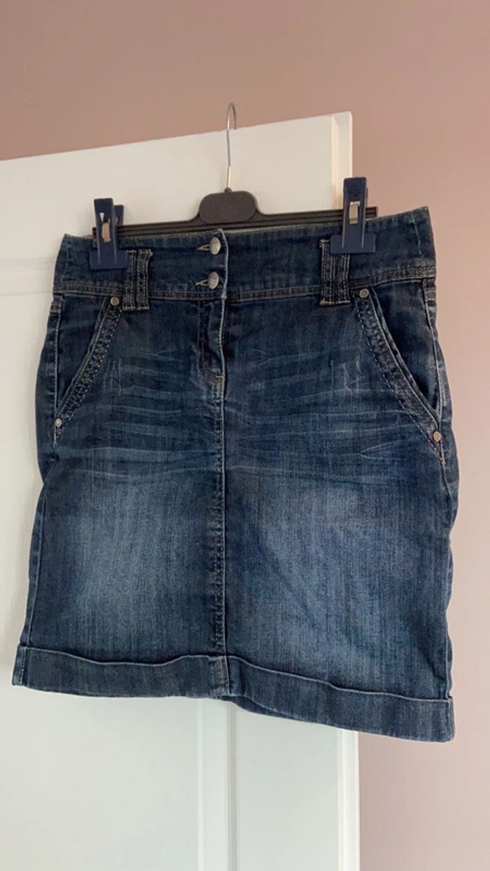 Jupe en jean Cache-cache