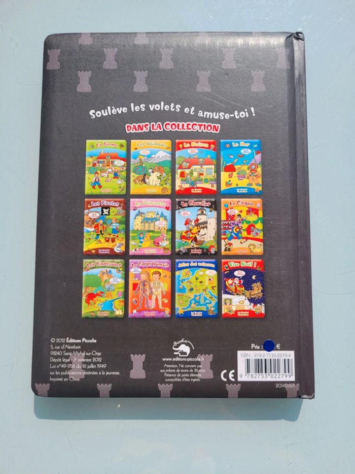 Livre à volets Le Chevalier 🛡 collection les grandes cachettes piccolia (48) - photo numéro 12