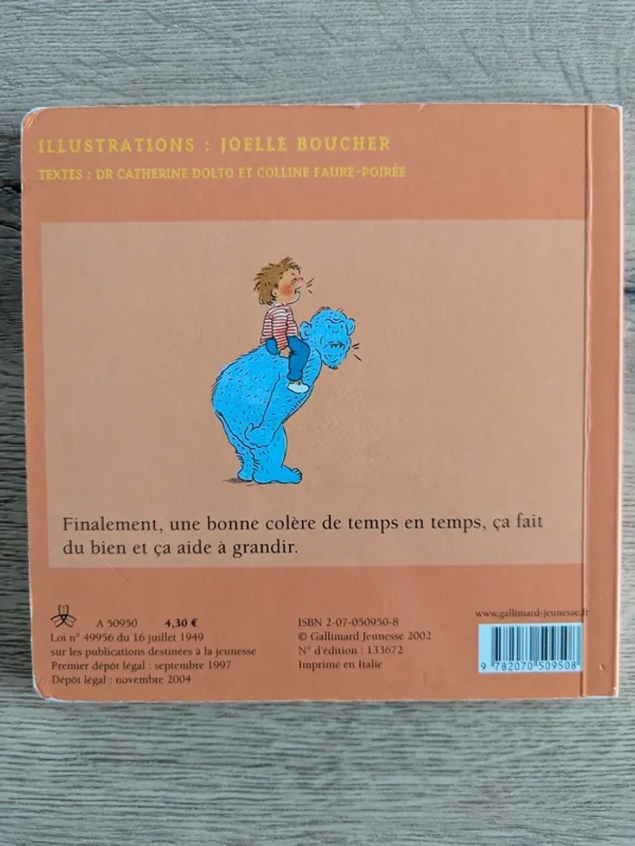 Livre les colères Catherine Dolto - photo numéro 3