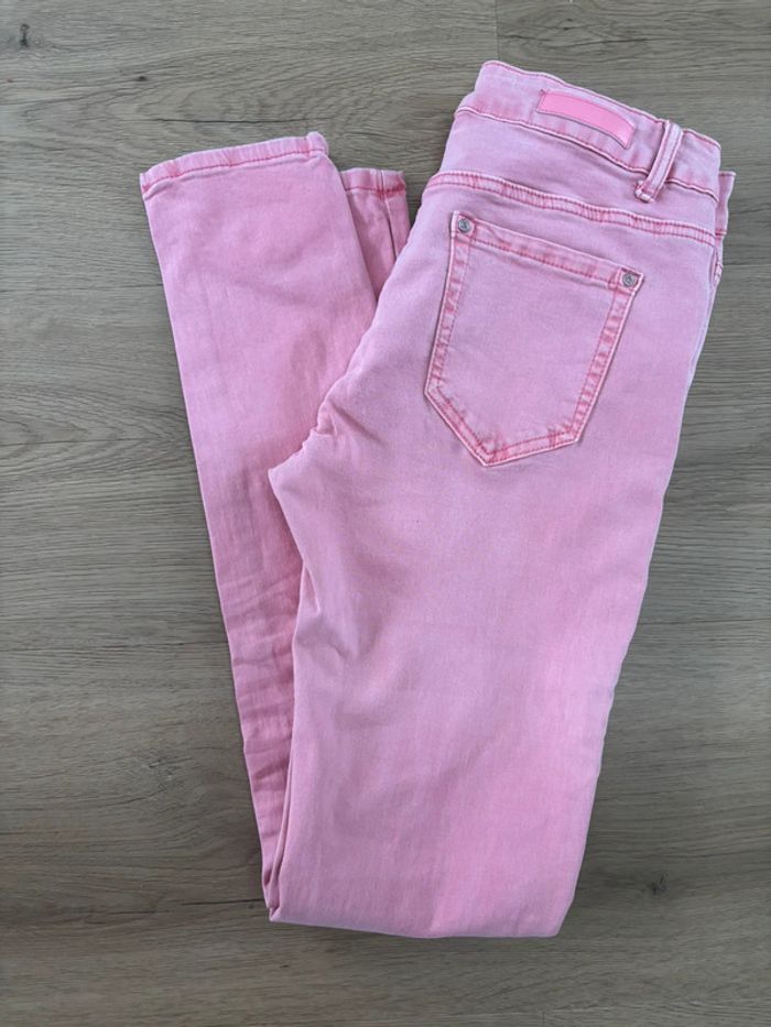 Pantalon toile rose neuf été