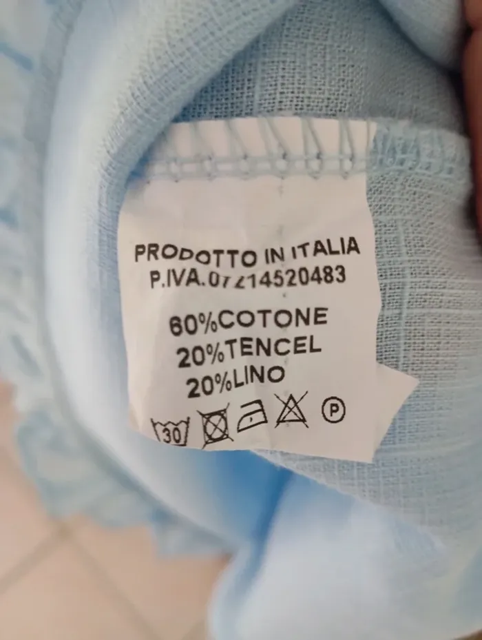 Blouse en lin Made in Italy - photo numéro 3