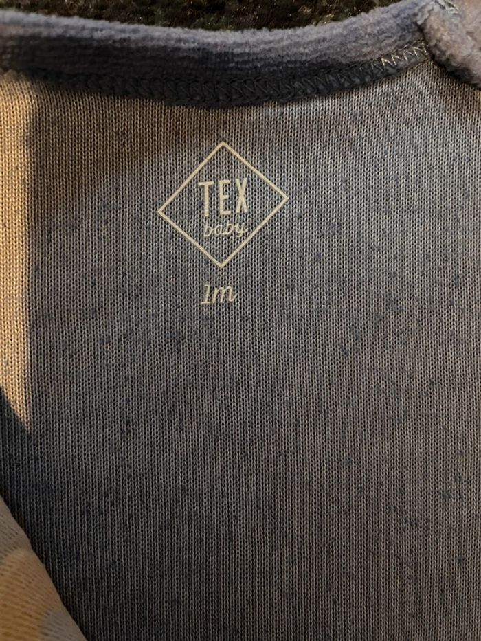 Pyjama velours 1 mois TEX - photo numéro 5