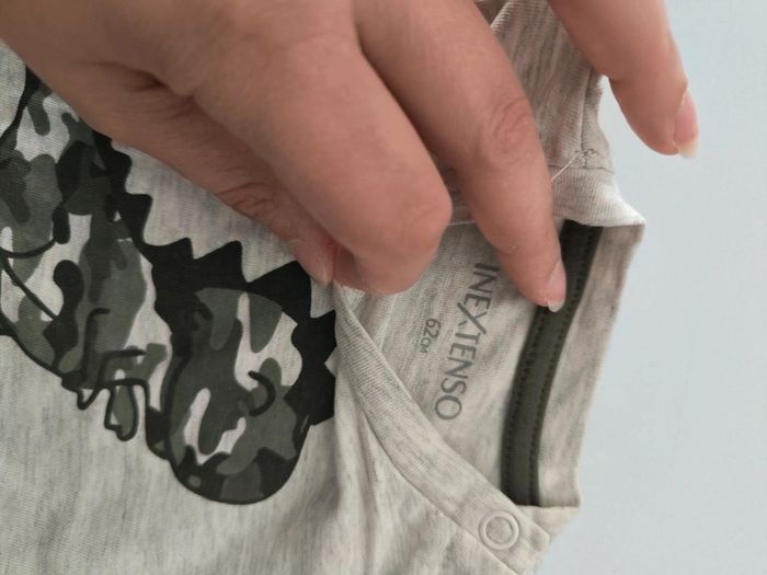 Lot 3 t-shirts manches longues dinausaure 3 mois - photo numéro 10