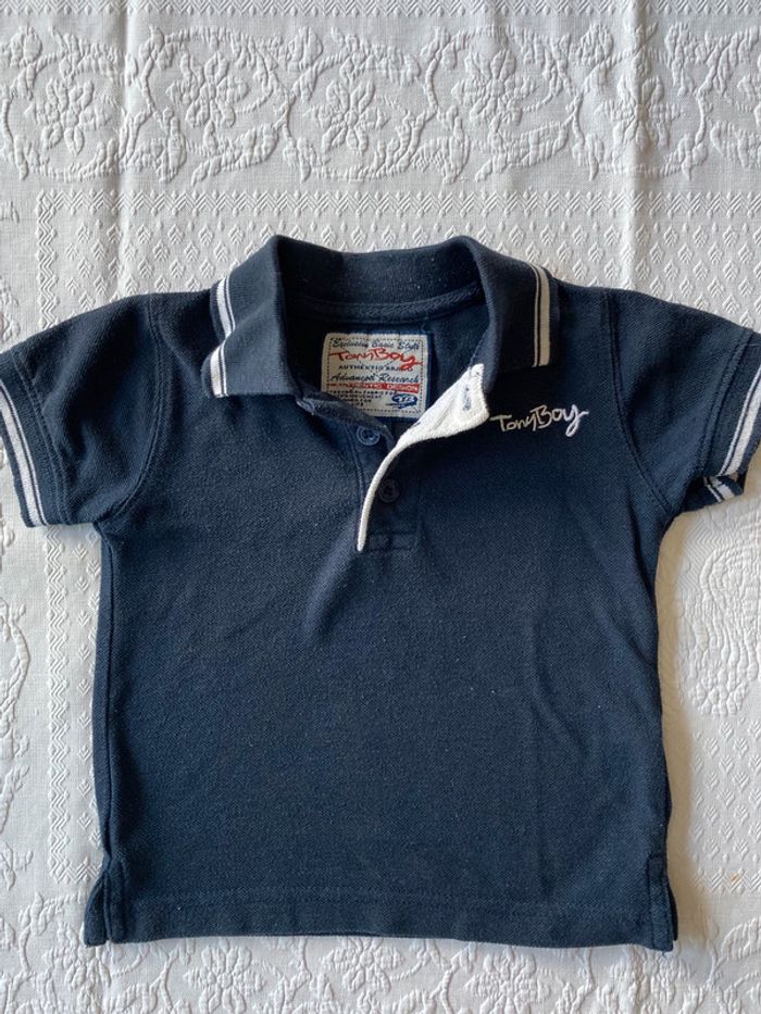 Polo Tony Boy 24 mois / 2 ans marine