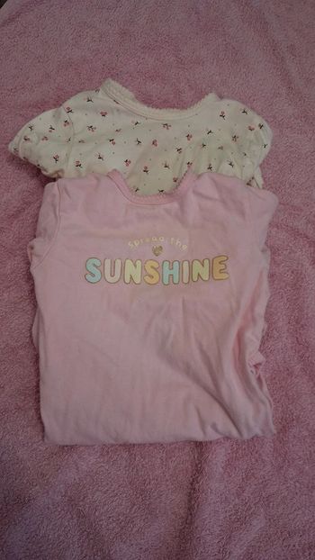 Lot pyjamas 9 mois