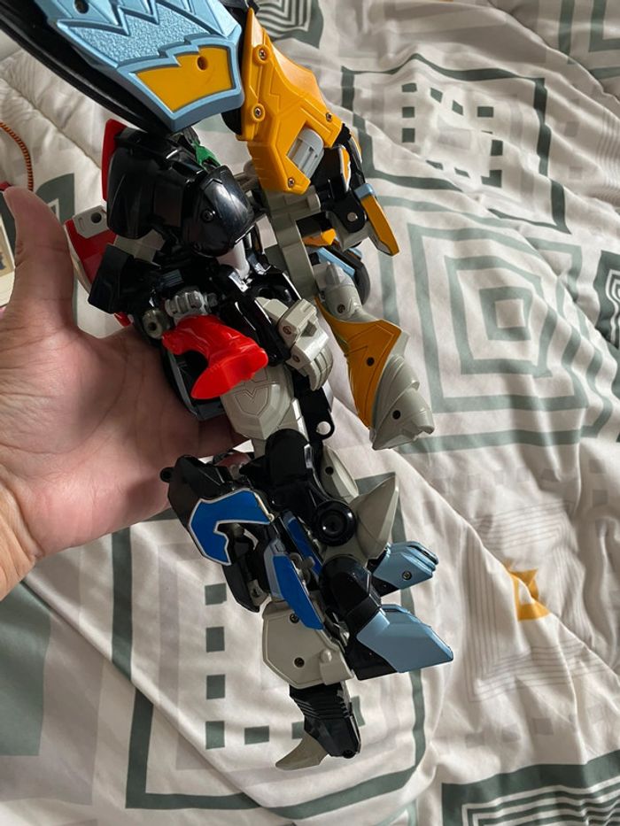power rangers megazord bandai 2005 mystic force dx titan - photo numéro 13
