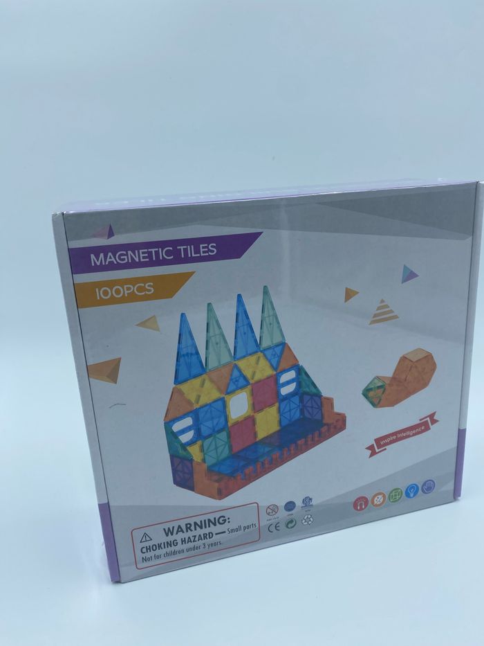 Blocs de construction magnétiques nbre 100 pcs - photo numéro 6