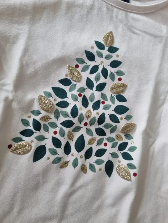 tee shirt sapin 3 ans Noël