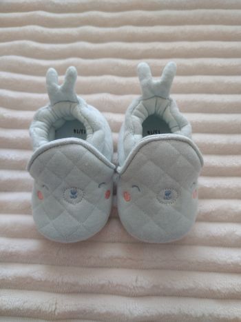 Chaussons de naissance bébé garçon Sergent Major