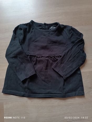 Blouse manches longues