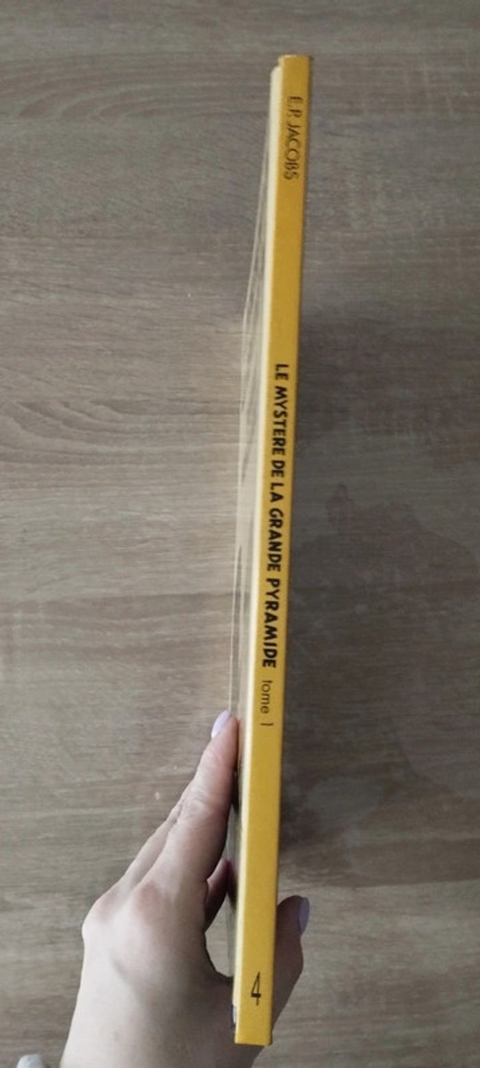 Bande dessinée le mystère de la grande pyramide - photo numéro 2