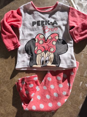 Pyjama bébé fille Disney Minnie 24 mois 