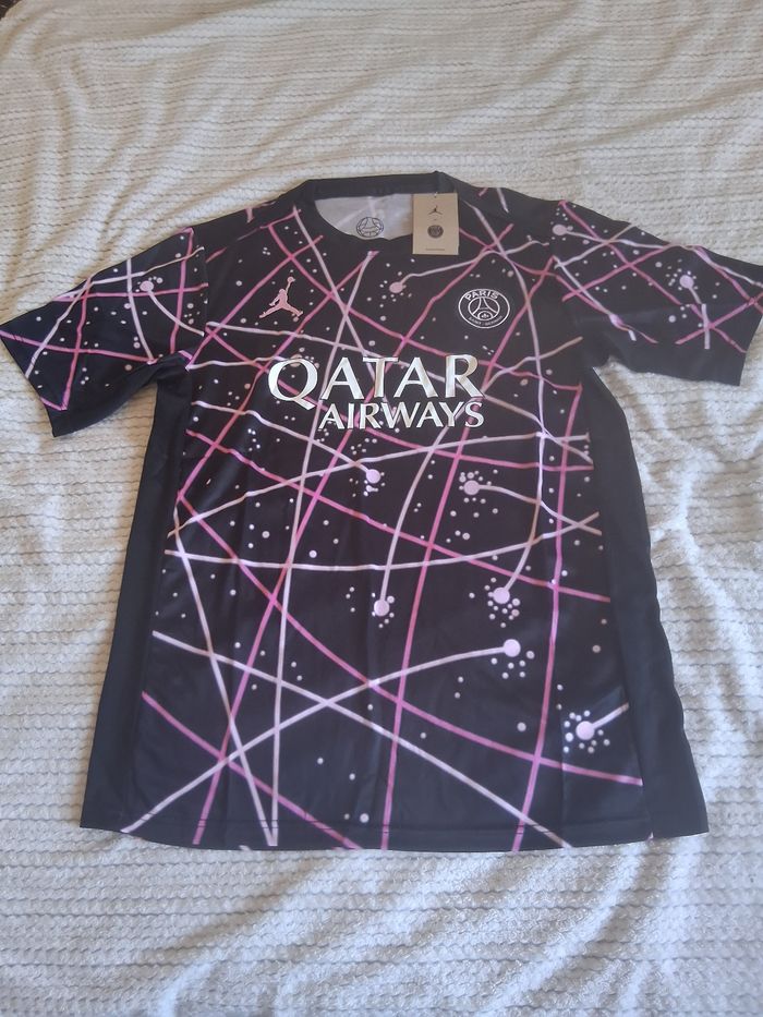 Maillot psg noir et rose taille l