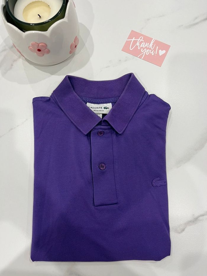 Polo Lacoste violet