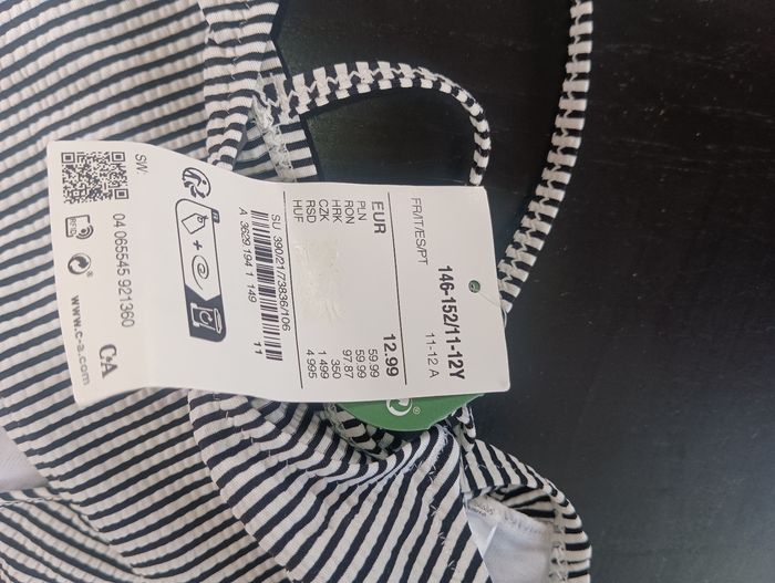 Maillot de bain 11/12 ans neuf - photo numéro 10