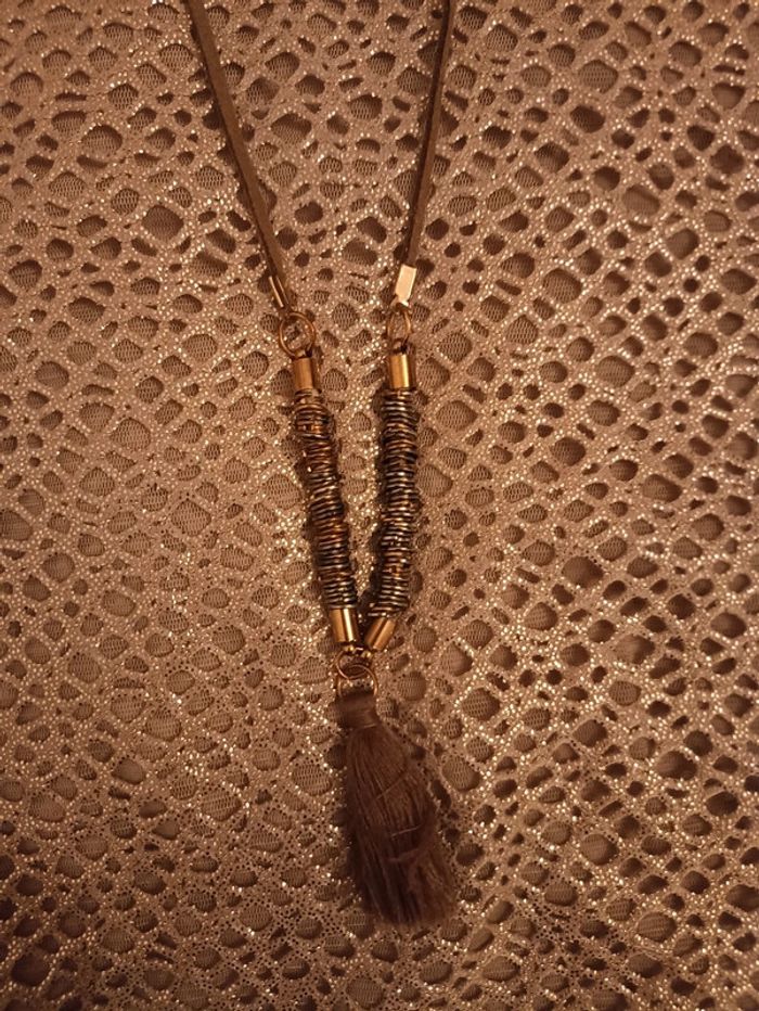 Magnifique Top beige et doré Morgan - photo numéro 6