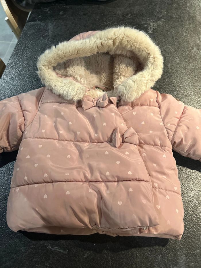 Manteau doudoune hiver 3 mois tape à l’œil veste chaude duffle-coats - photo numéro 2