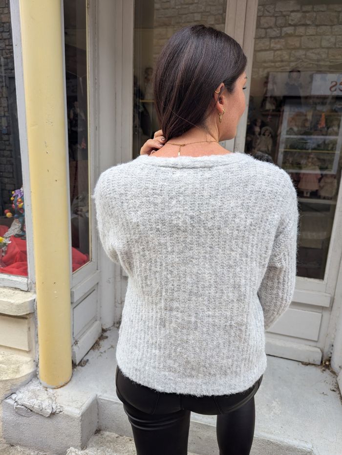 Gilet cardigan La Clusaz gris/argent
Taille unique - photo numéro 5