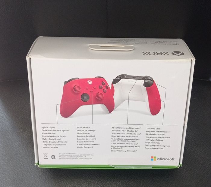 😍manette Xbox red pulse pour séries xs one sx pc new packaging - photo numéro 10
