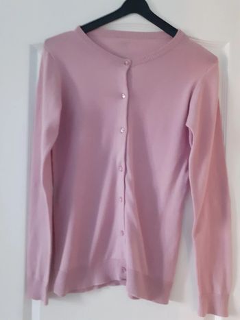 Gilet fille manches longues