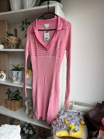 Robe pull côtelée H&M