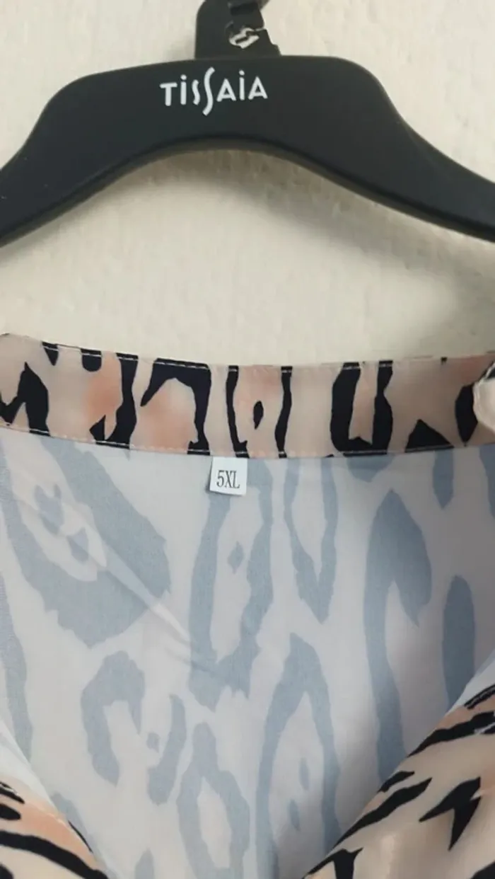 Tunique tachetée - Shein curve - taille 54 - photo numéro 3