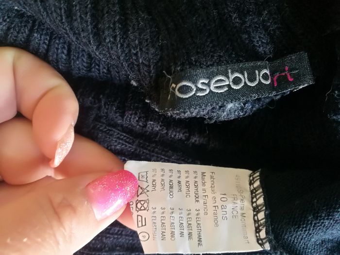 Pull Col roulé taille 10 ans - photo numéro 2