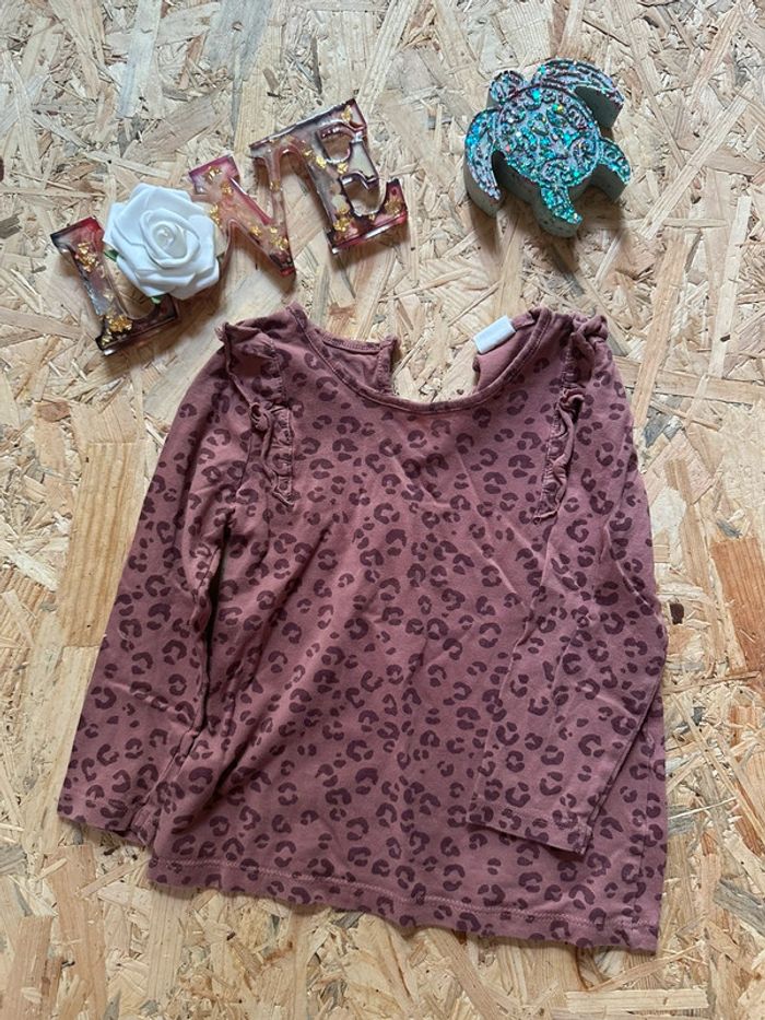 Haut bébé à motifs léopard H&M