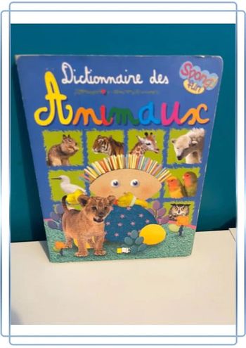 Livre dictionnaire des animaux