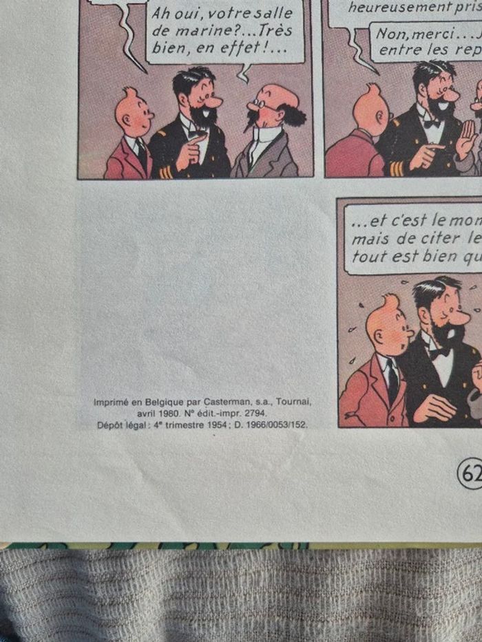 BD Tintin Le trésor de Rackham le rouge - photo numéro 4