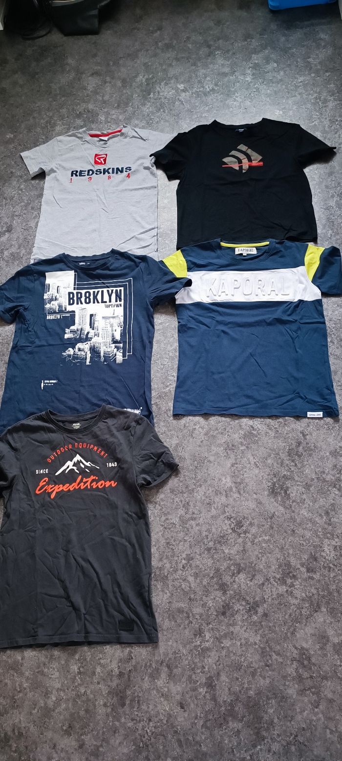 Lot T shirts 14 ans