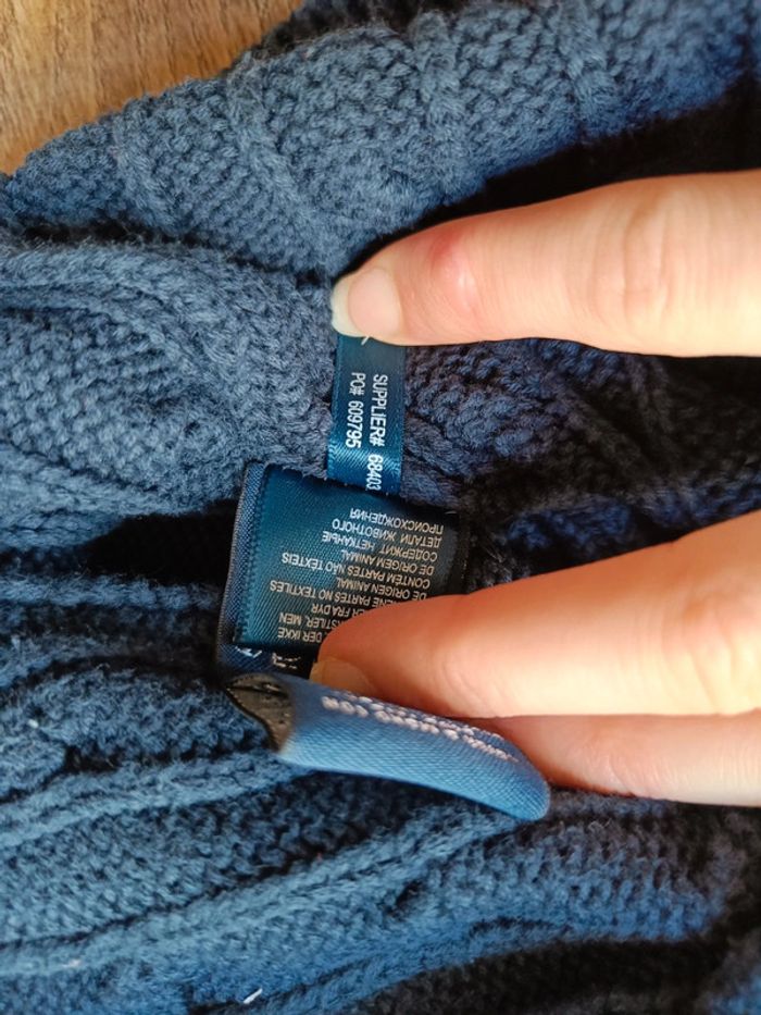Gilet Ralph Lauren sport femme taille S bleu marine - photo numéro 4