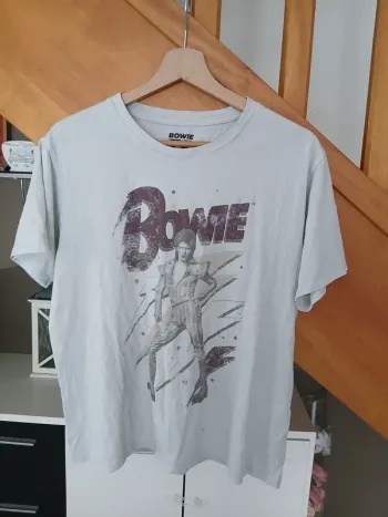 Tee-shirt Collector David Bowie Taille L🌿🎉