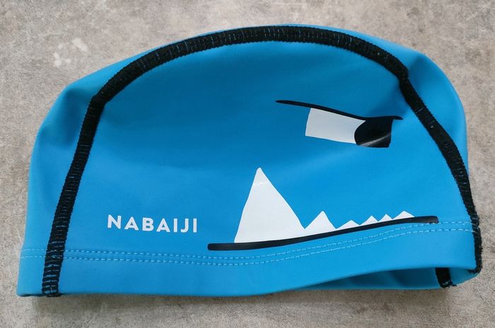 Bonnet piscine bleu nabaiji 51-56