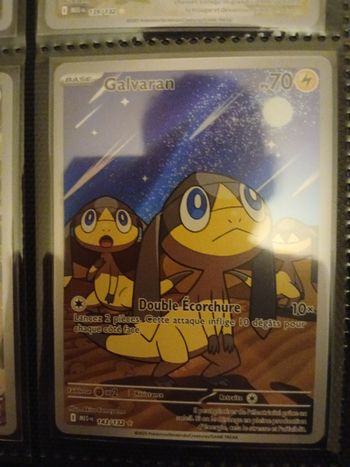 Carte pokemon MEG 143/132 "GALVARAN"