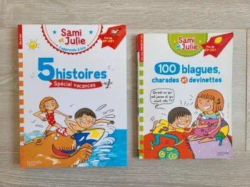 Lot 2 livres Sami et Julie CP-CE1