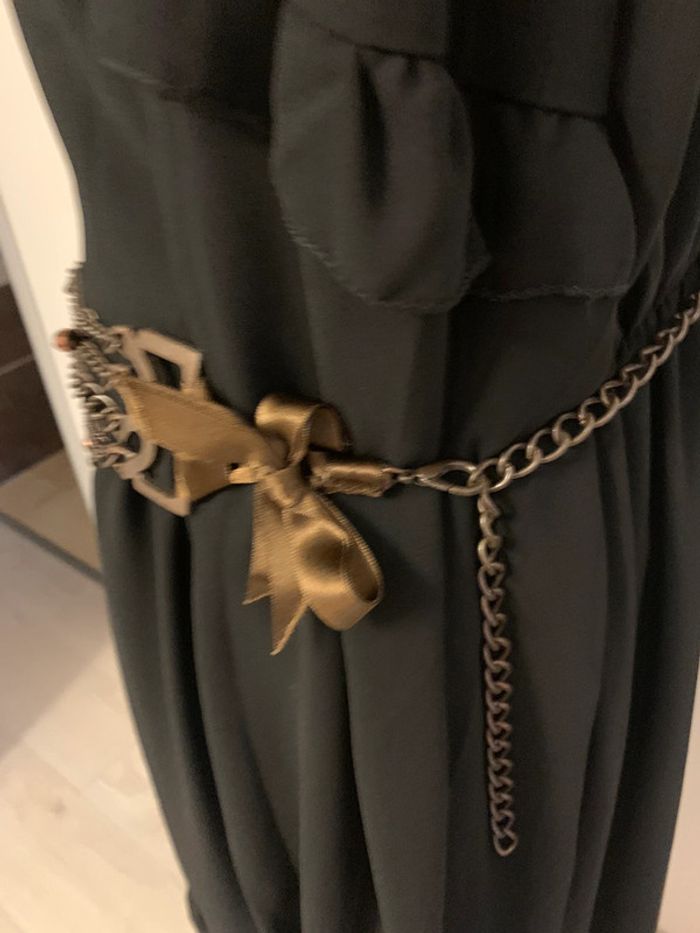 Ceinture bijou marron - photo numéro 5