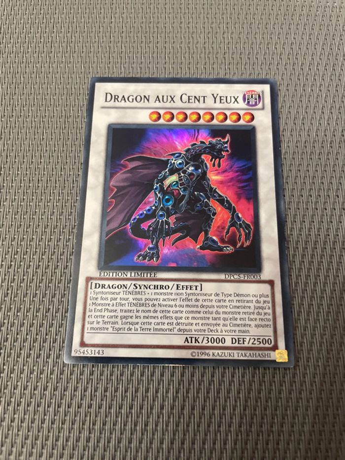 Carte Yu-Gi-Oh! Dragon Aux Cent Yeux DPC5-FR003