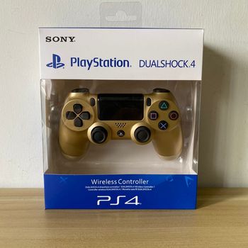 Manette PS4 d'or 